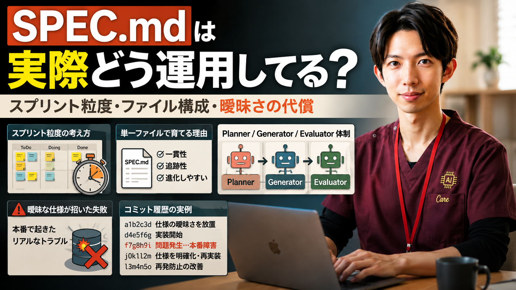 SPEC.mdは実際どう運用してる?スプリント粒度・ファイル構成・曖昧さの代償 のサムネイル画像
